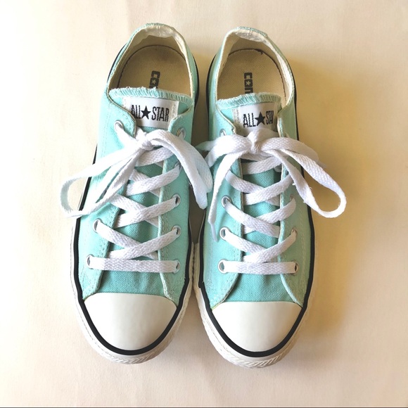 Converse Other - Teal Chuck Taylor All Star Lo Sneakers